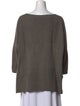 Lafayette 148 Cashmere Scoop Neck Sweater
