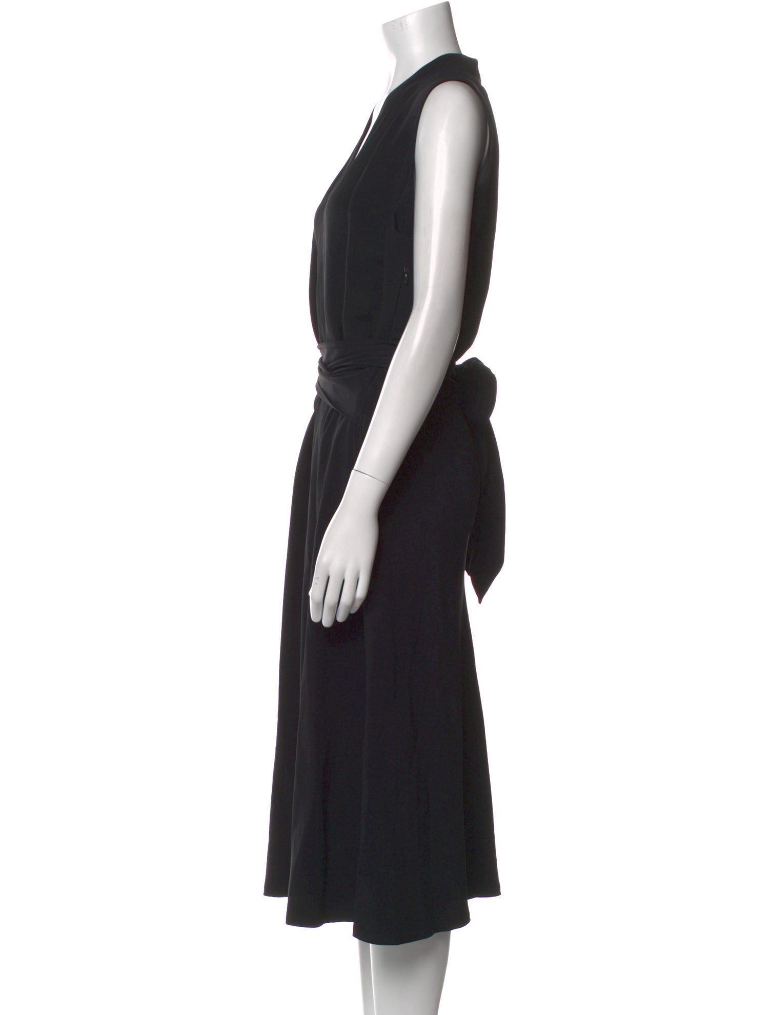 Lafayette 148 V-Neck Long Dress