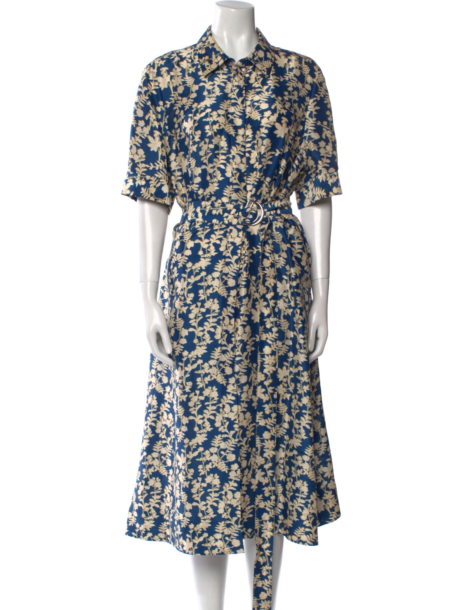 Lafayette 148 Silk Midi Length Dress