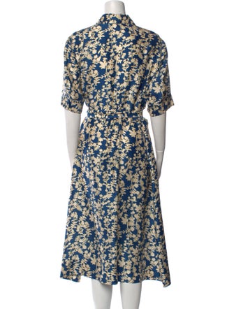 Lafayette 148 Silk Midi Length Dress