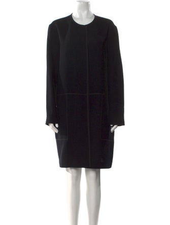 Lafayette 148 Wool Knee-Length Dress