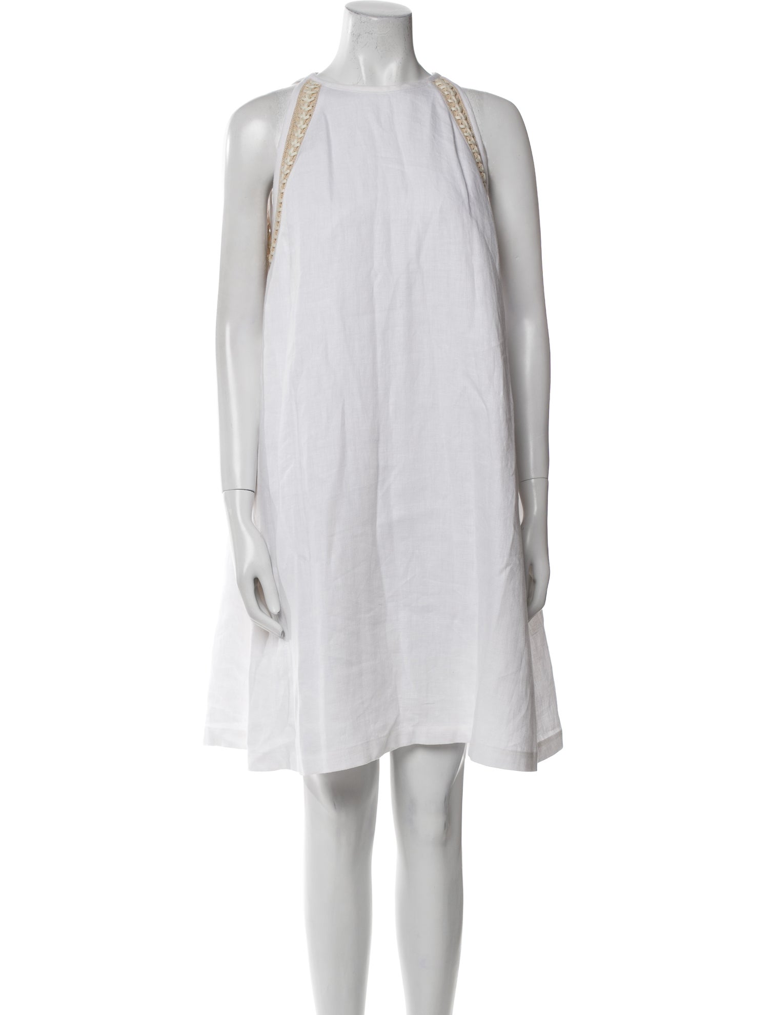 Lafayette 148 Linen Knee-Length Dress