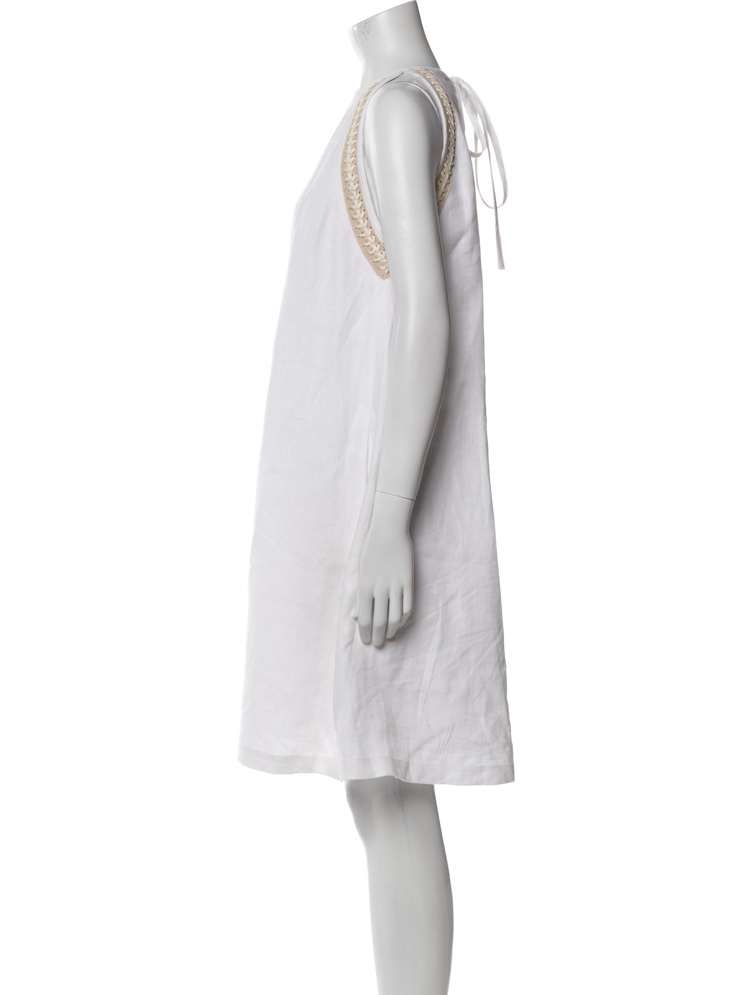 Lafayette 148 Linen Knee-Length Dress