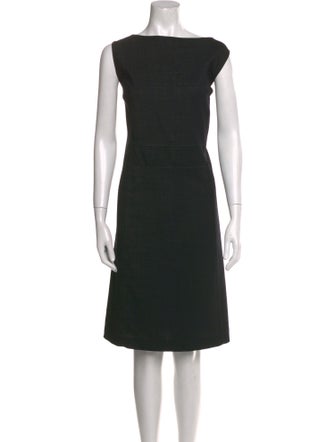 Lafayette 148 Virgin Wool Knee-Length Dress