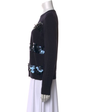 Lafayette 148 Wool Printed Sweater