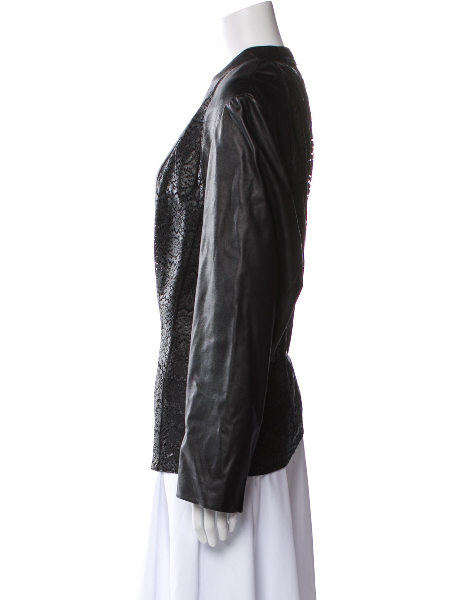 Lafayette 148 Leather Evening Jacket w/ Tags