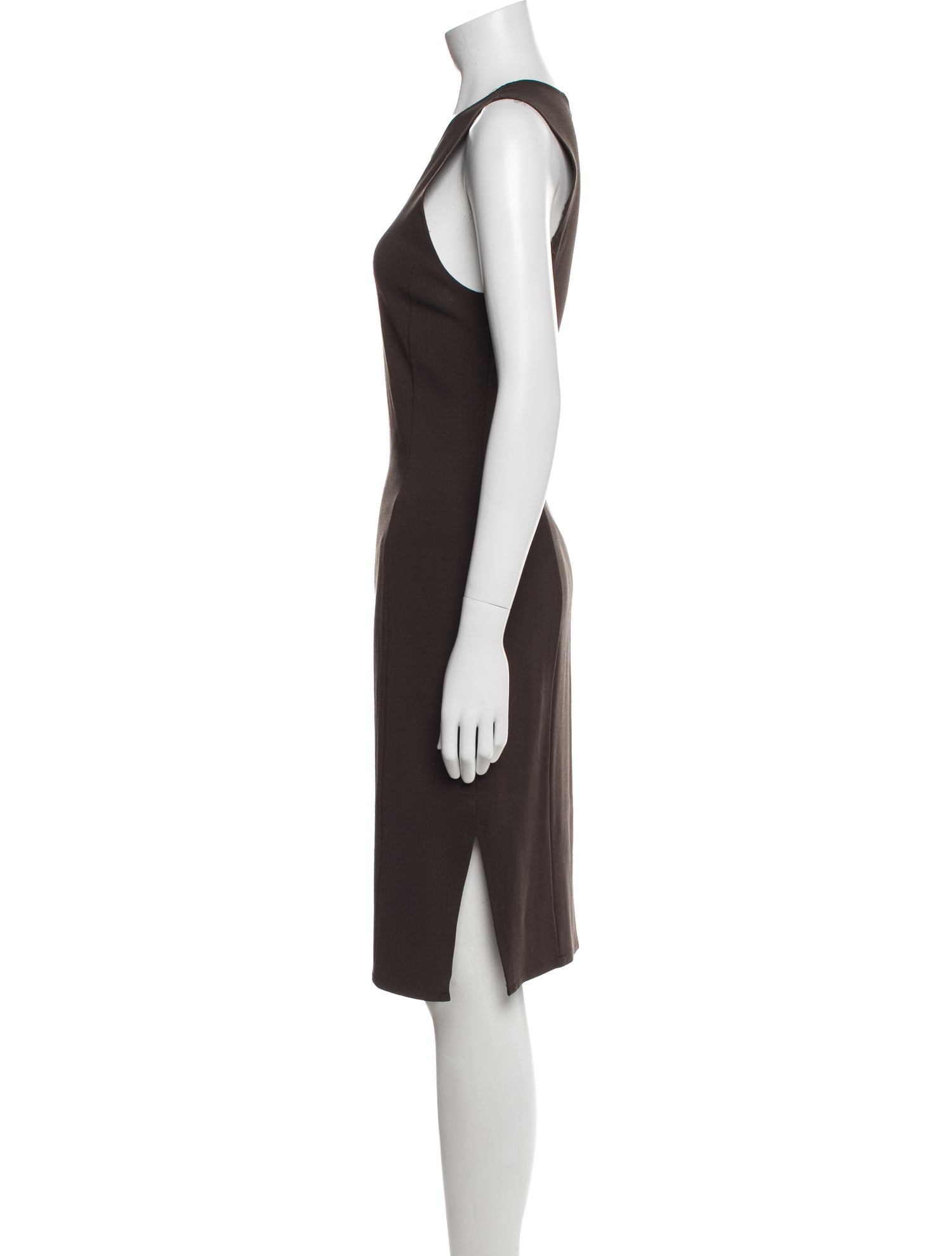 Lafayette 148 Crew Neck Knee-Length Dress