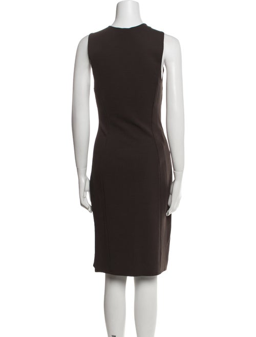 Lafayette 148 Crew Neck Knee-Length Dress