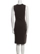 Lafayette 148 Crew Neck Knee-Length Dress