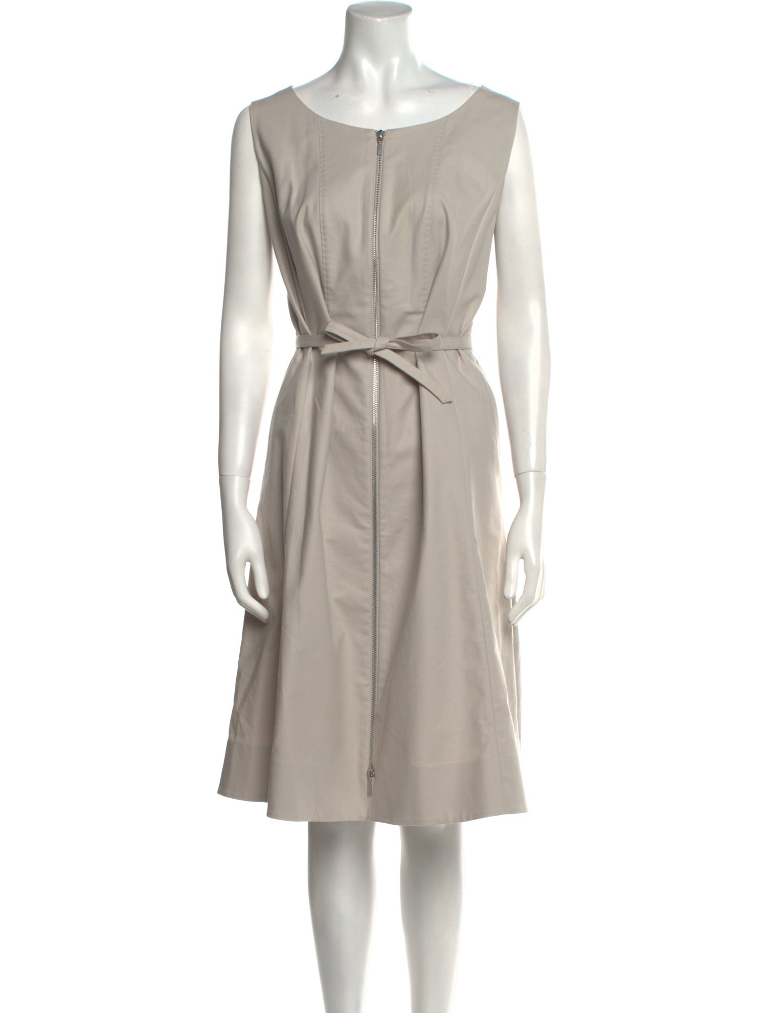 Lafayette 148 Bateau Neckline Knee-Length Dress