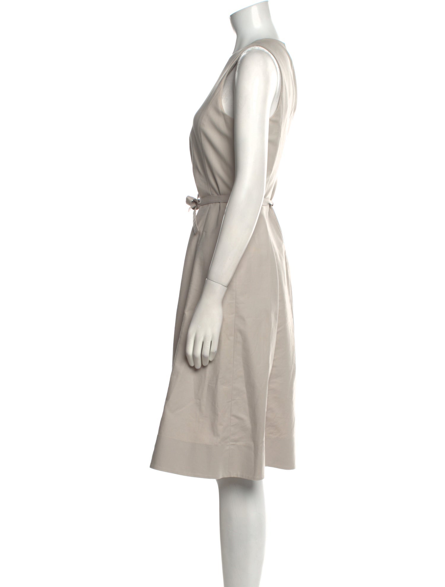 Lafayette 148 Bateau Neckline Knee-Length Dress
