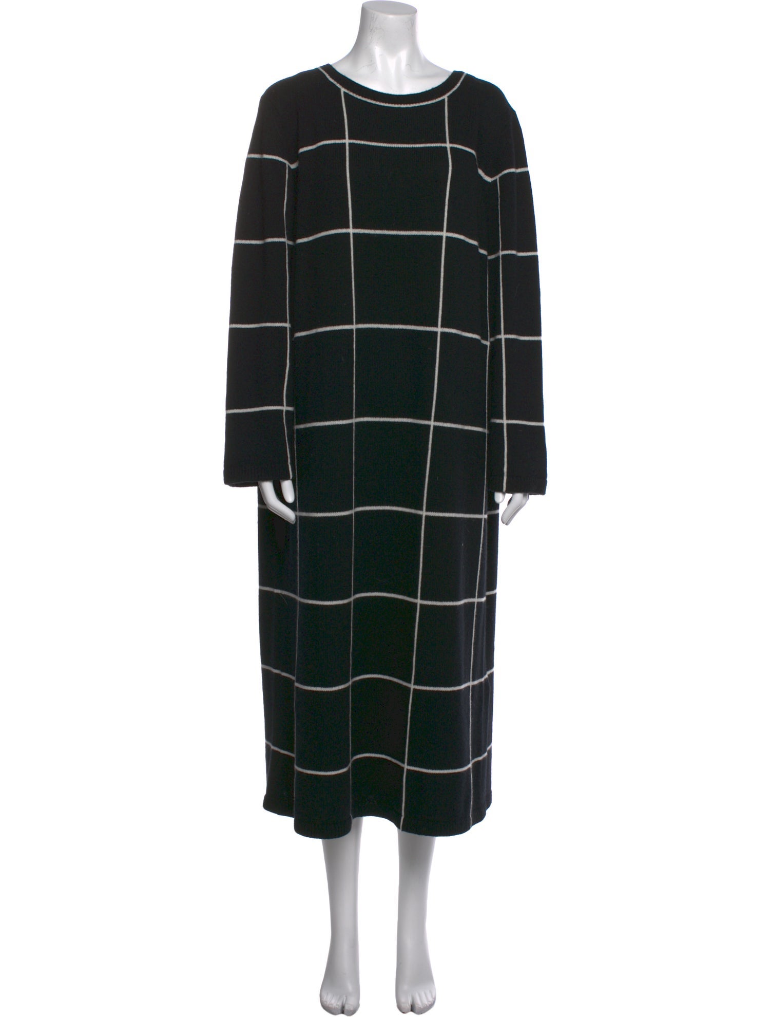 Lafayette 148 Cashmere Midi Length Dress