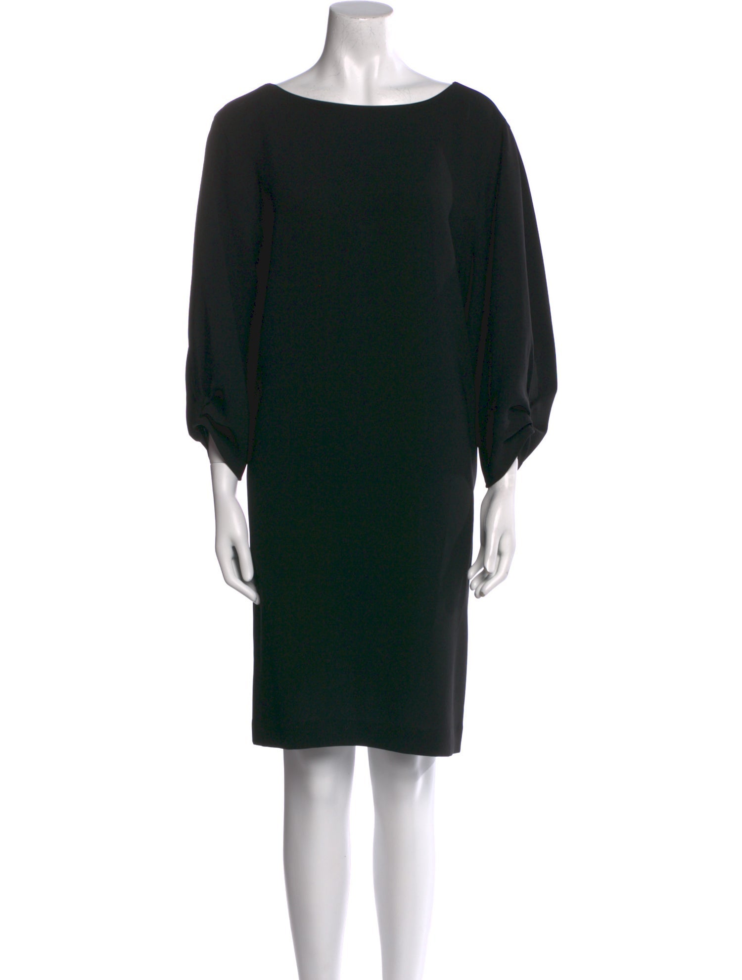 Lafayette 148 Bateau Neckline Knee-Length Dress