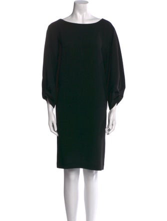 Lafayette 148 Bateau Neckline Knee-Length Dress