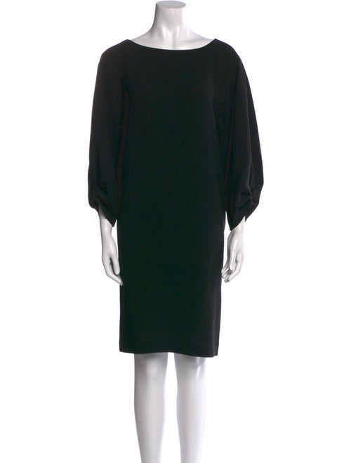 Lafayette 148 Bateau Neckline Knee-Length Dress