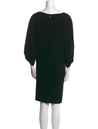 Lafayette 148 Bateau Neckline Knee-Length Dress