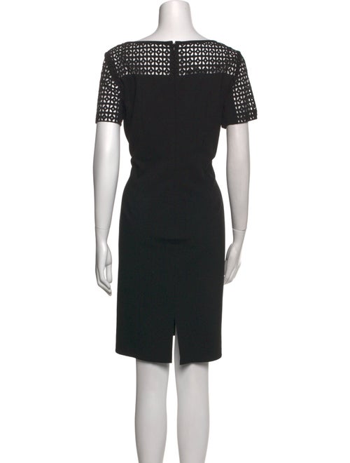 Lafayette 148 V-Neck Knee-Length Dress