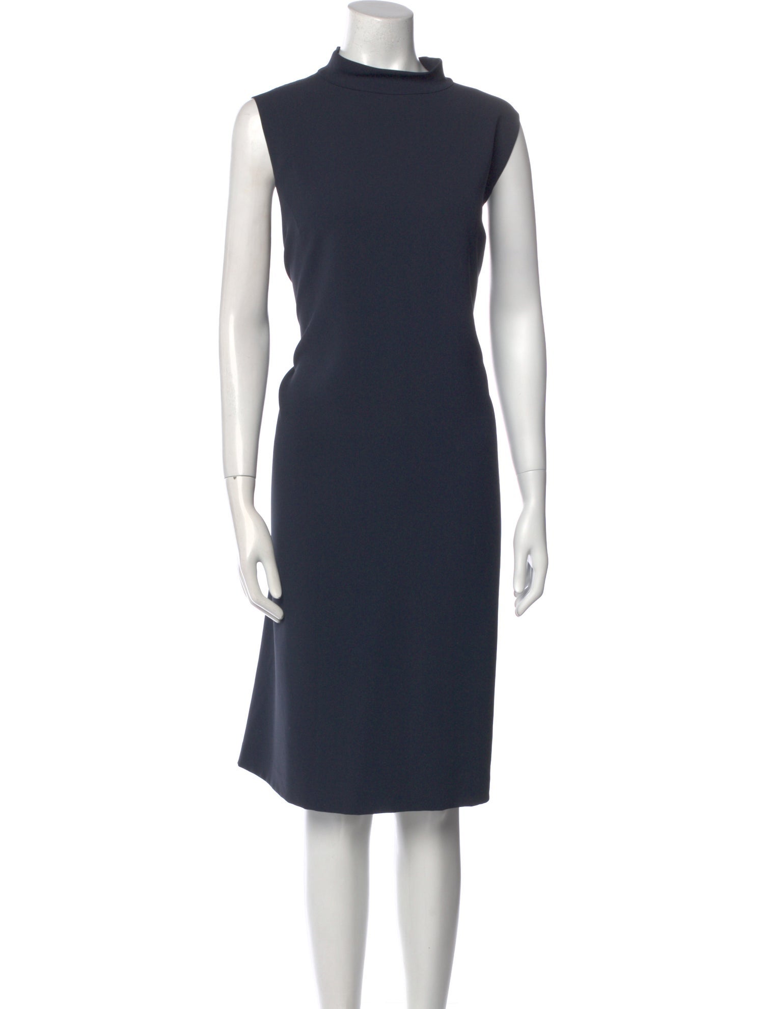 Lafayette 148 Mock Neck Midi Length Dress
