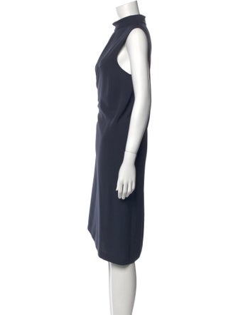 Lafayette 148 Mock Neck Midi Length Dress