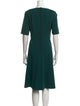 Lafayette 148 Bateau Neckline Midi Length Dress