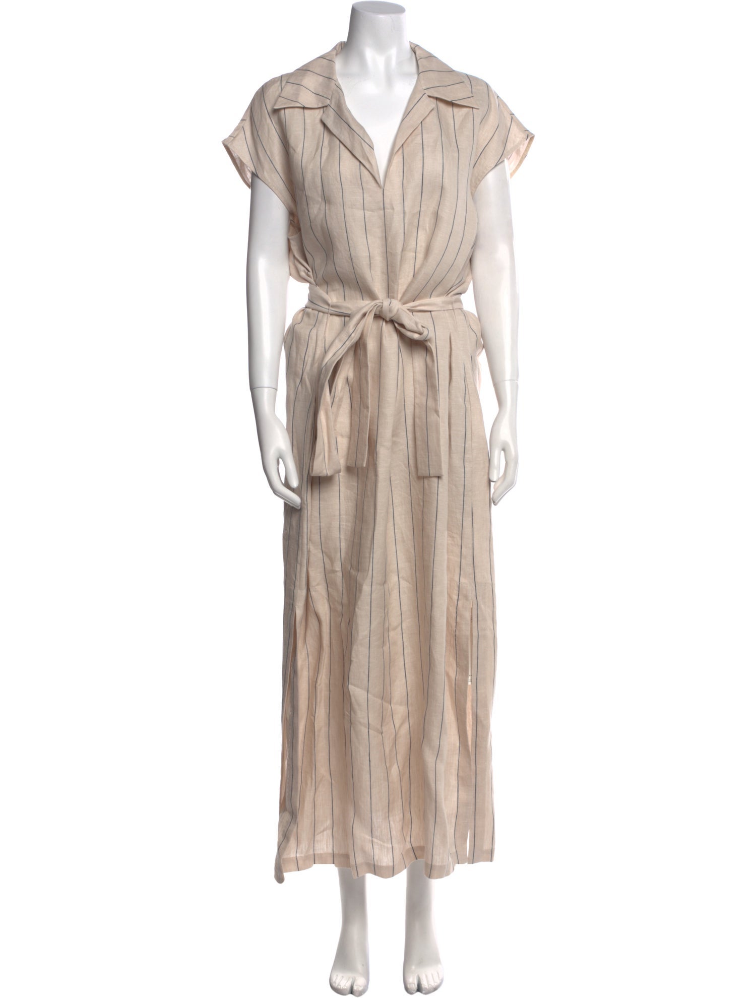 Lafayette 148 Linen Long Dress w/ Tags