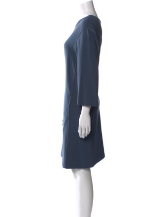 Lafayette 148 Crew Neck Knee-Length Dress