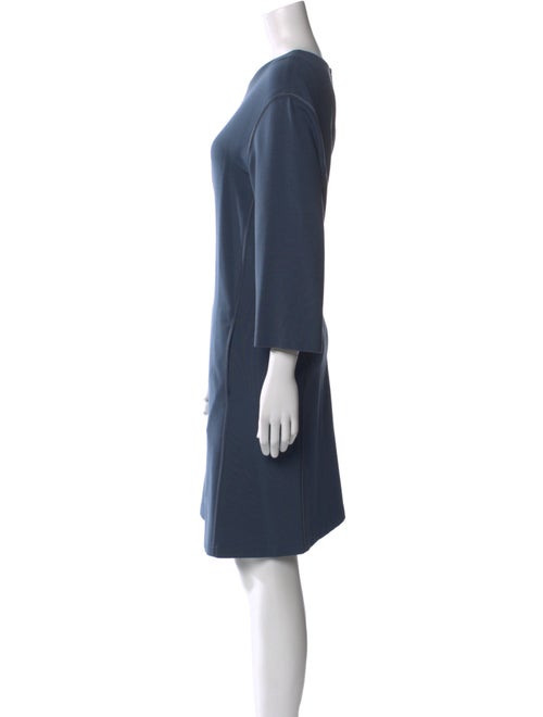 Lafayette 148 Crew Neck Knee-Length Dress