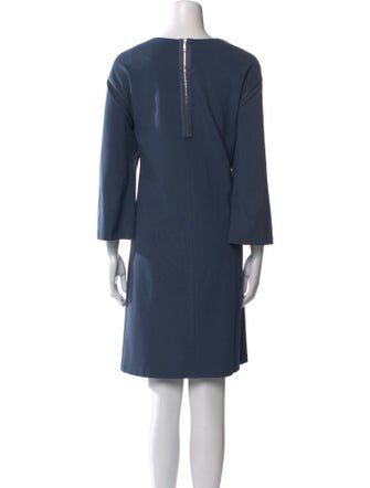 Lafayette 148 Crew Neck Knee-Length Dress