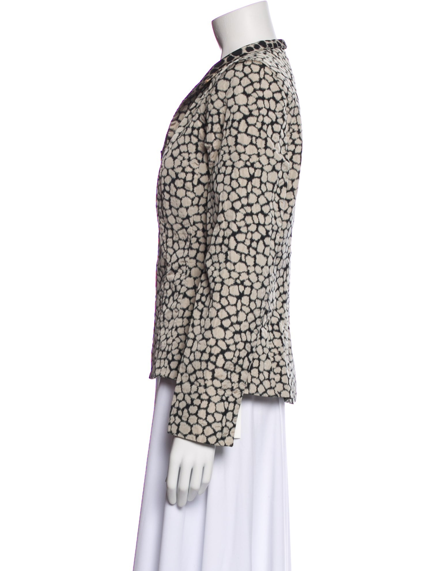 Lafayette 148 Animal Print Evening Jacket