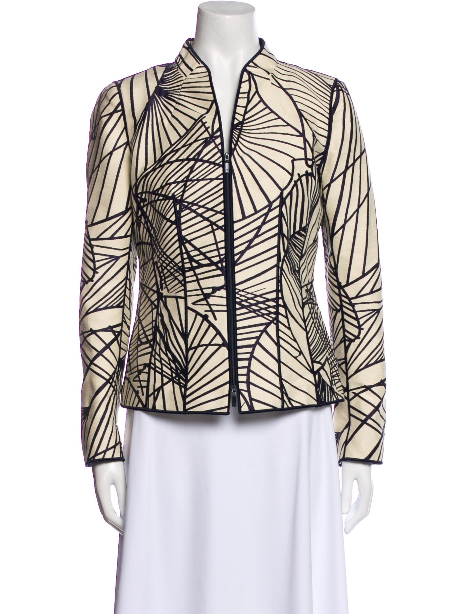 Lafayette 148 Printed Evening Jacket