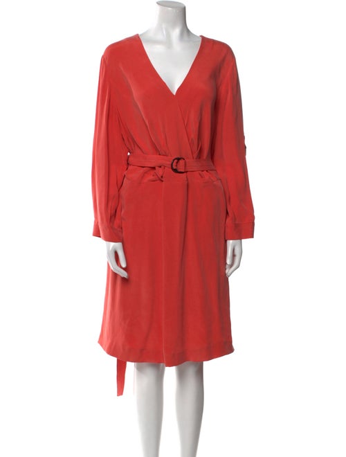 Lafayette 148 Silk Knee-Length Dress