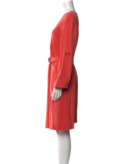 Lafayette 148 Silk Knee-Length Dress