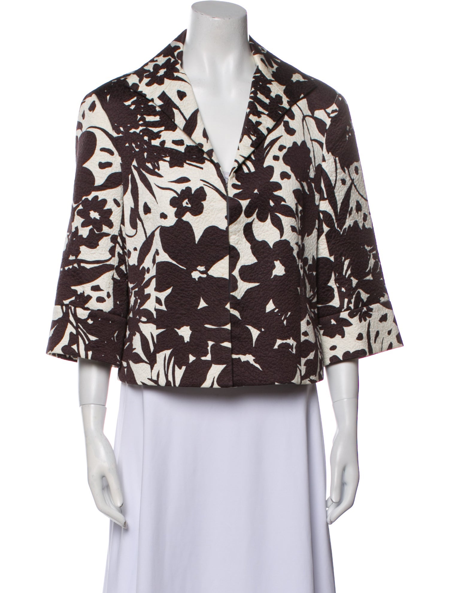 Lafayette 148 Floral Print Blazer