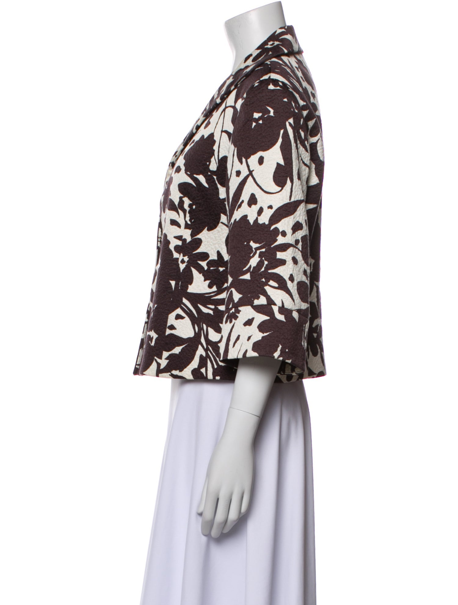 Lafayette 148 Floral Print Blazer