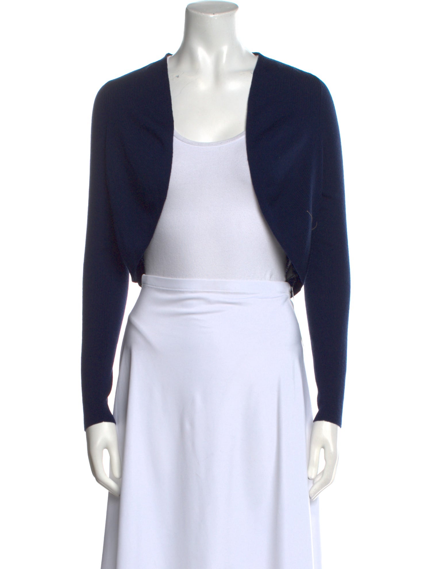 Lafayette 148 Wool Open Front Sweater