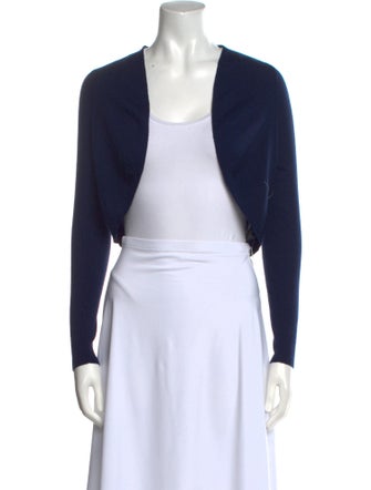 Lafayette 148 Wool Open Front Sweater