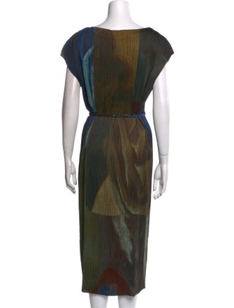 Lafayette 148 Printed Long Dress