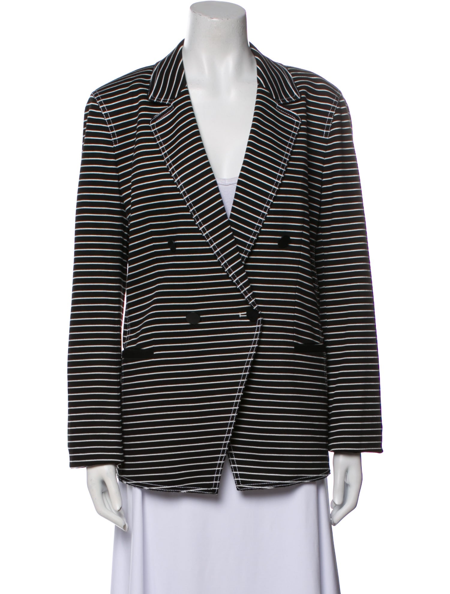 Lafayette 148 Striped Blazer