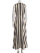 Lafayette 148 Striped Long Dress