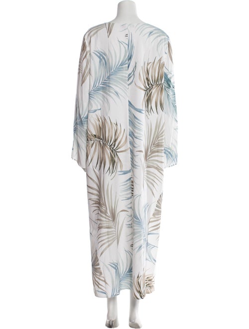 Lafayette 148 Printed Long Dress
