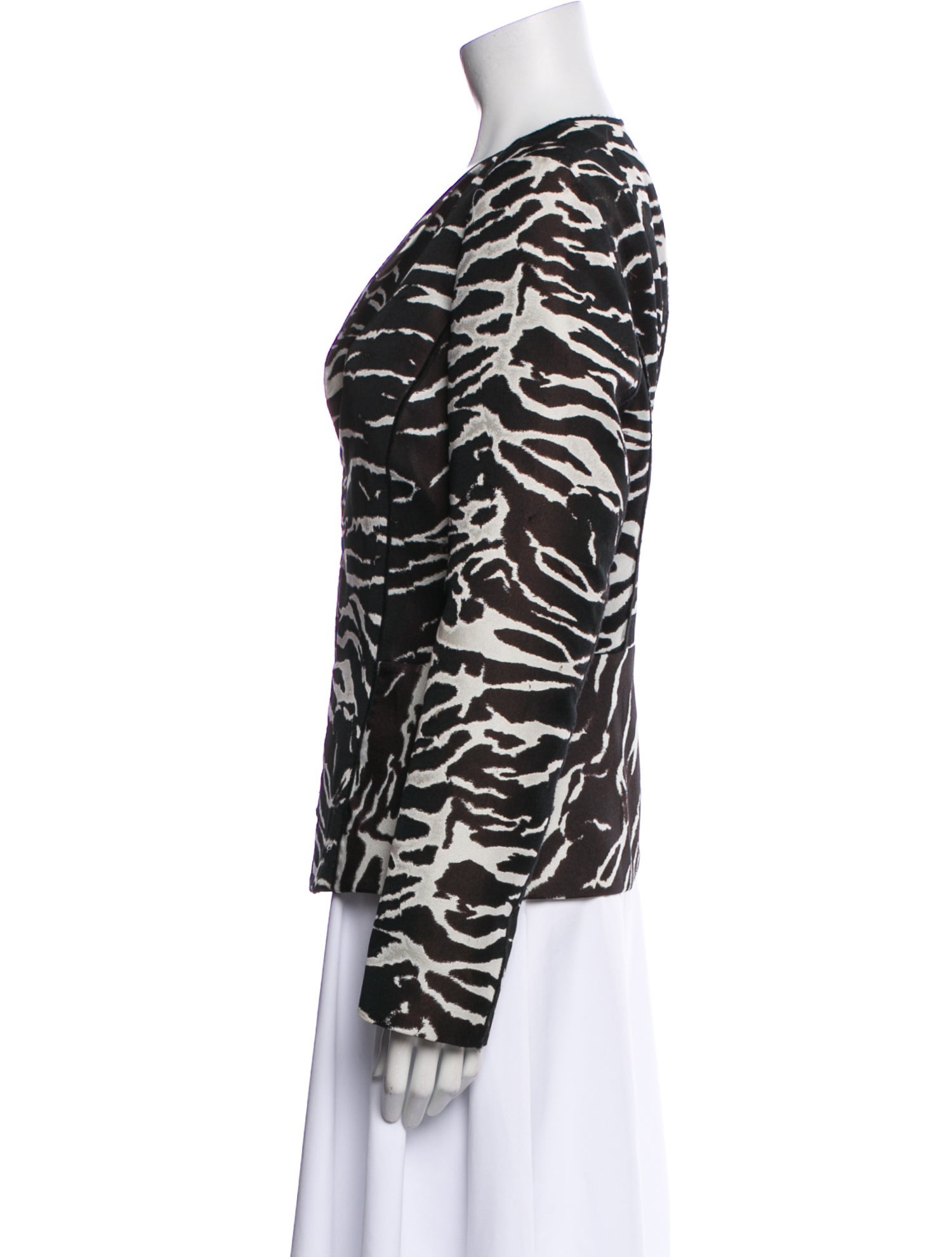 Lafayette 148 Animal Print Blazer