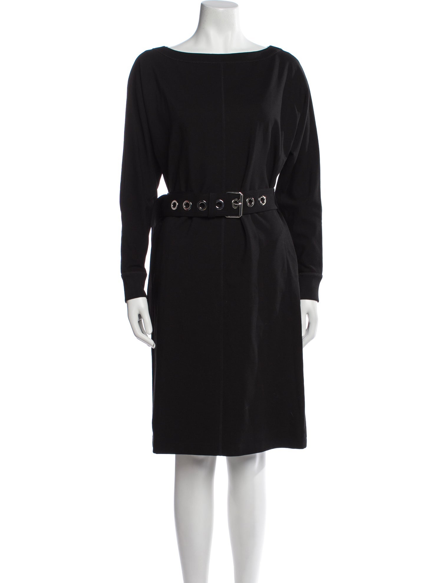 Lafayette 148 Bateau Neckline Knee-Length Dress