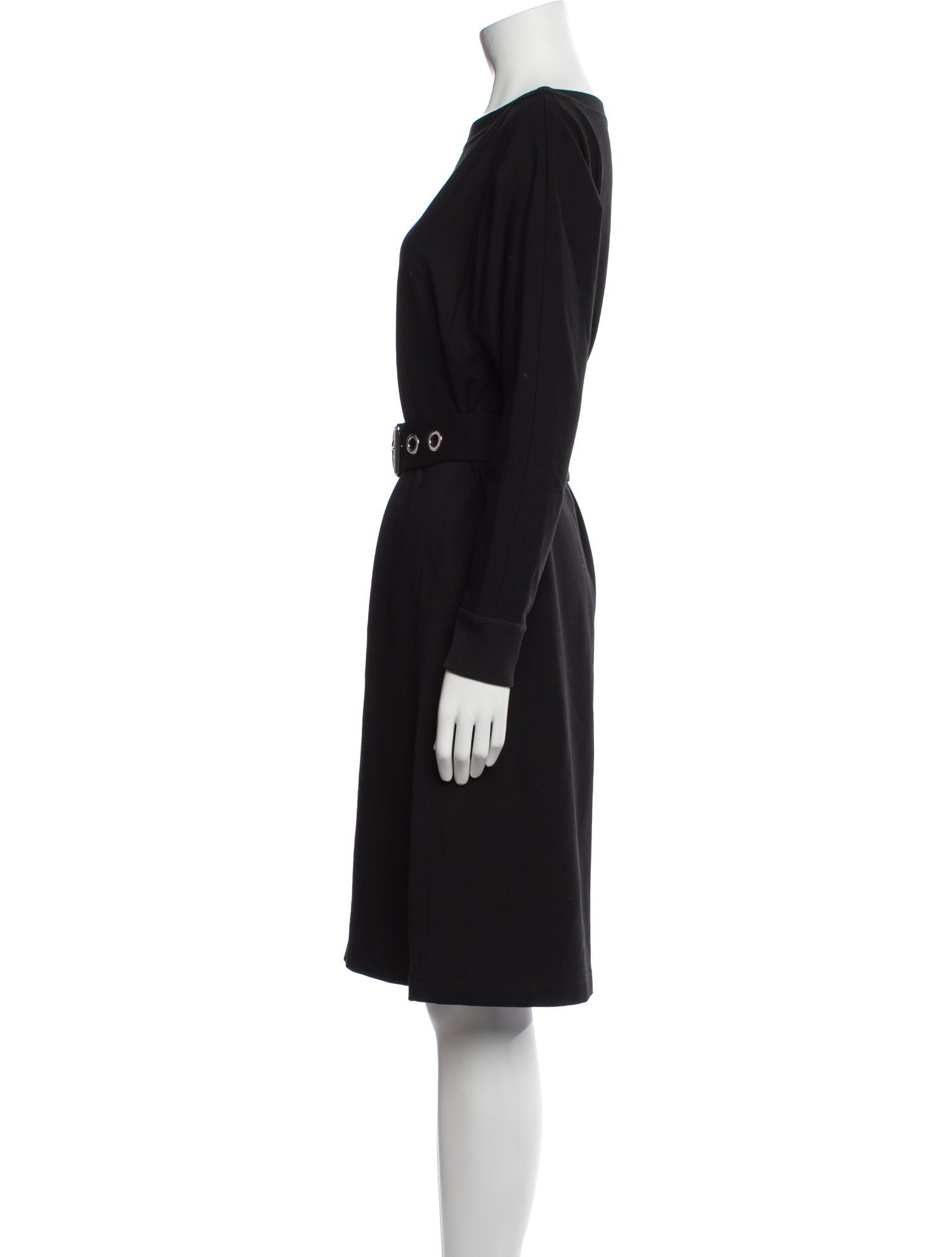 Lafayette 148 Bateau Neckline Knee-Length Dress