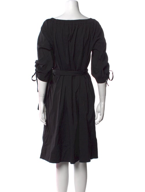 Lafayette 148 Scoop Neck Knee-Length Dress