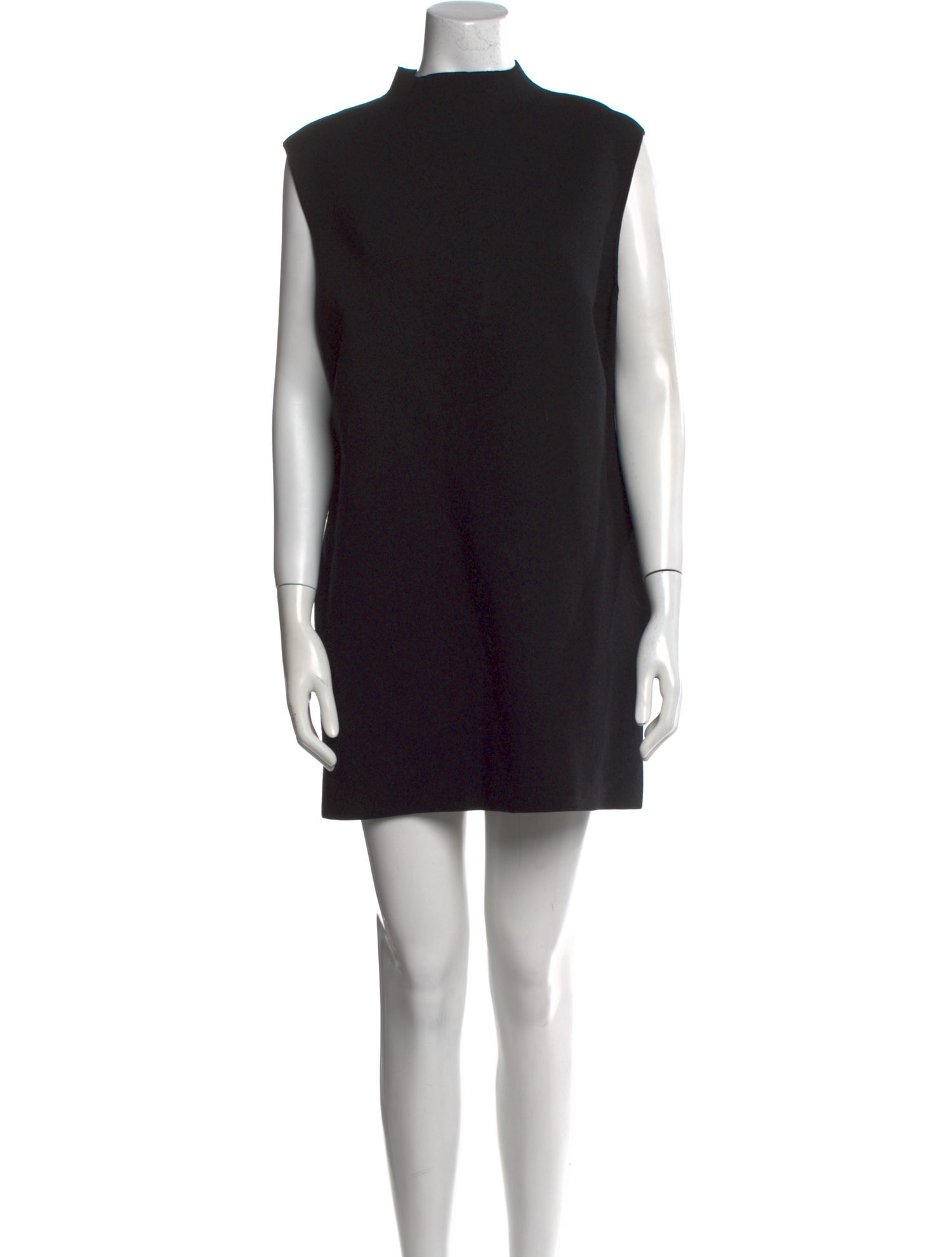 Lafayette 148 Mock Neck Mini Dress