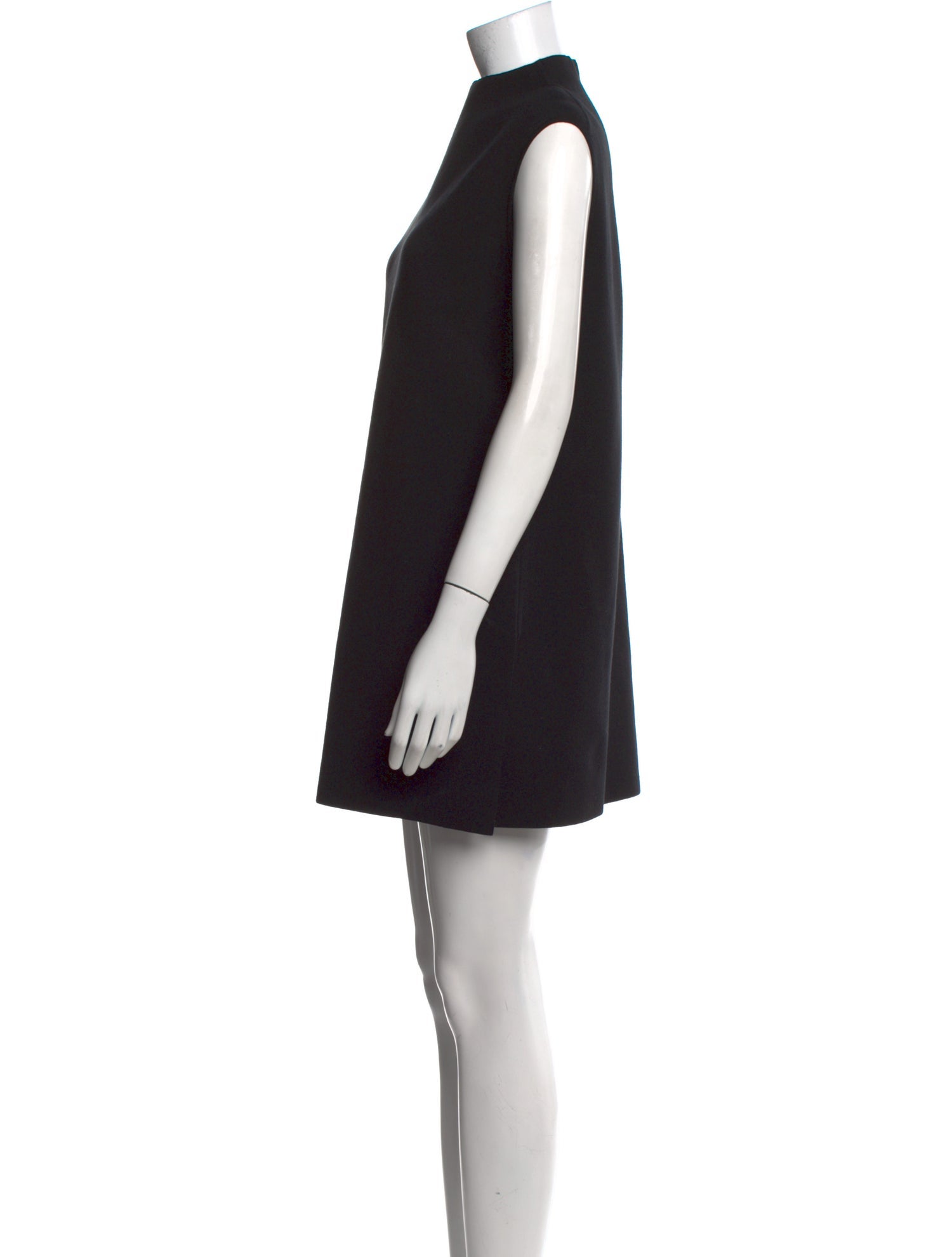 Lafayette 148 Mock Neck Mini Dress