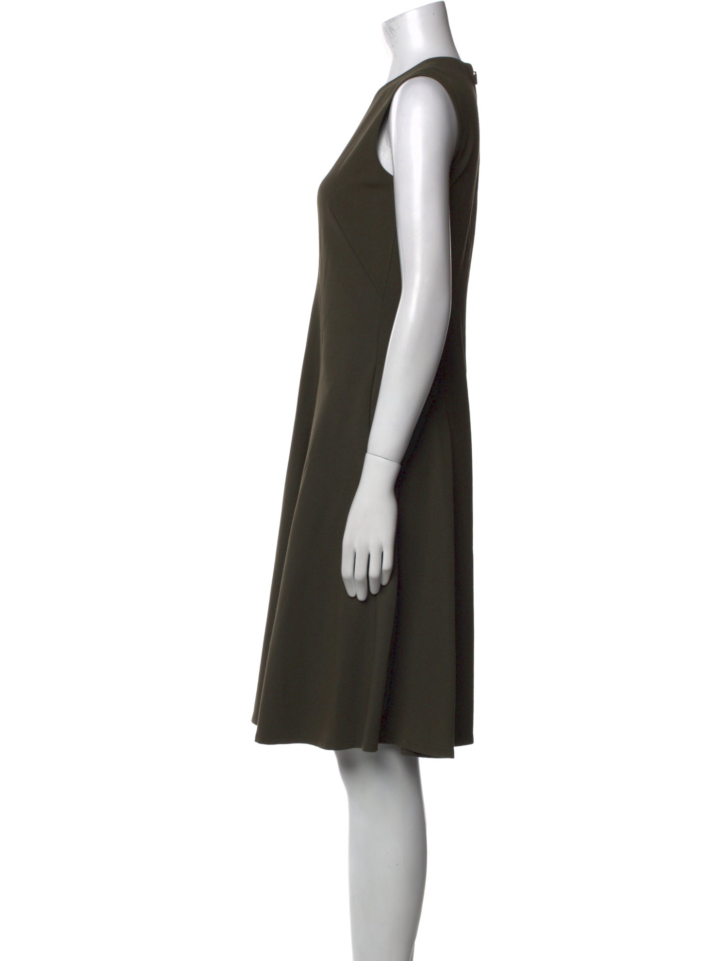 Lafayette 148 Crew Neck Knee-Length Dress