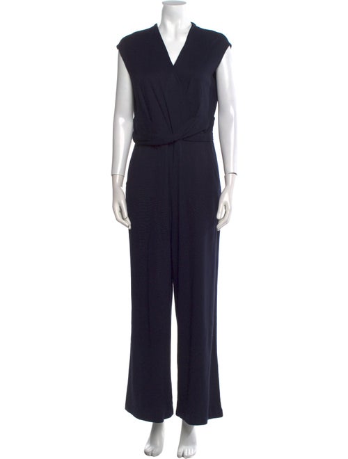 Lafayette 148 V-Neck Jumpsuit