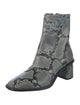 Lafayette 148 Lizard Animal Print Boots