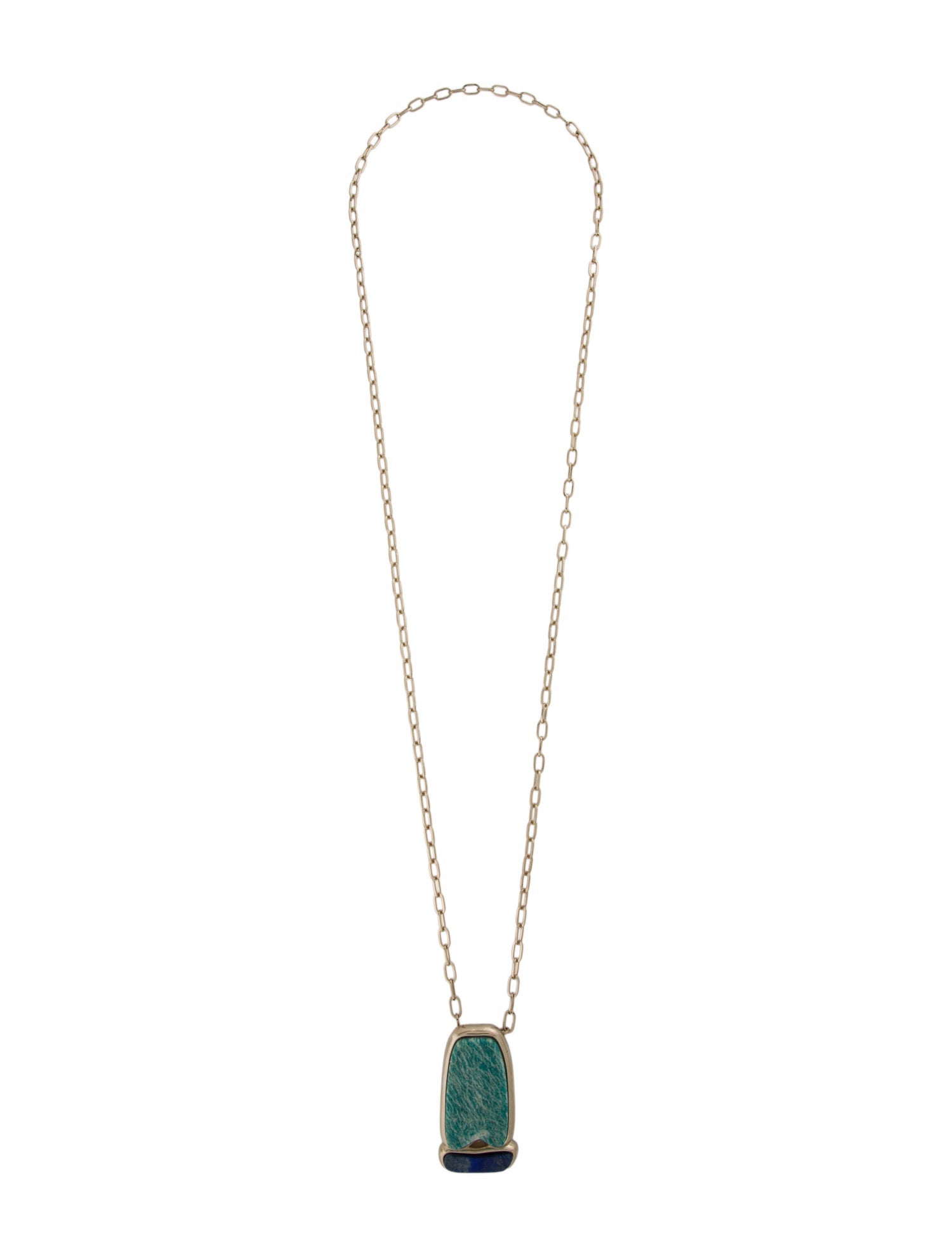 Lafayette 148 Multi Color Stone Pendant Necklace